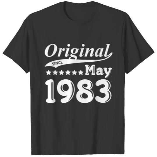 Original Since May 1983 Gift T-shirt