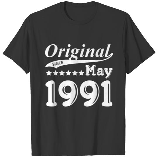 Original Since May 1991 Gift T-shirt