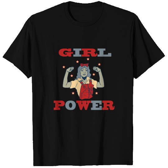 GIRL POWER , Women's gift T Shirts