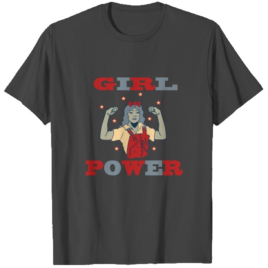 GIRL POWER , Women's gift T Shirts