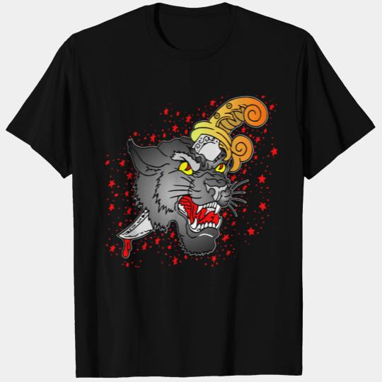 Old Skool Black Panther Tattoo ©WhiteTigerLLC.com T Shirts