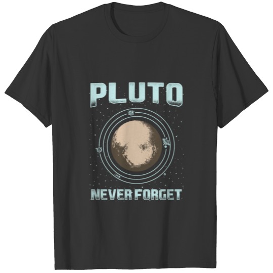 (Gift) Pluto never forget T-shirt