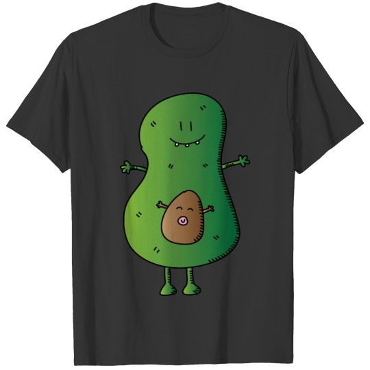 avocado veggie fruits obst salad salat T-shirt