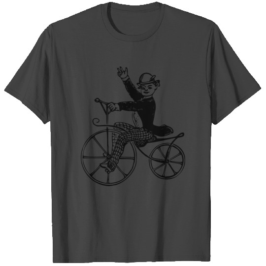 Cyclist bicycle fahrrad fahren bike fahrer driver T Shirts