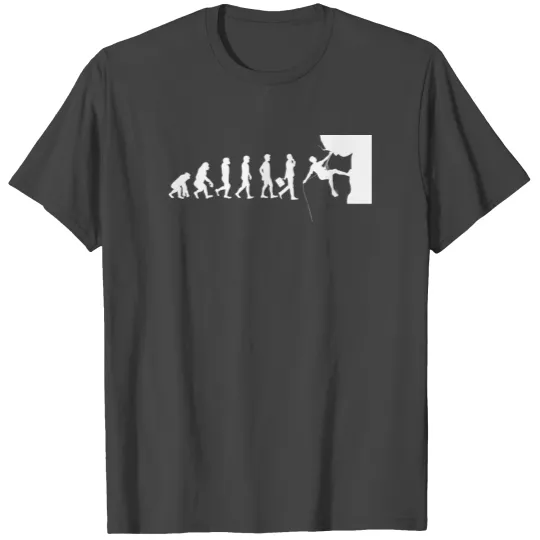 Evolution - Rock Climbing - Climb - Mountain T Shirts