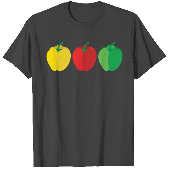 paprika pepper veggie vegetables gemuese4 T Shirts