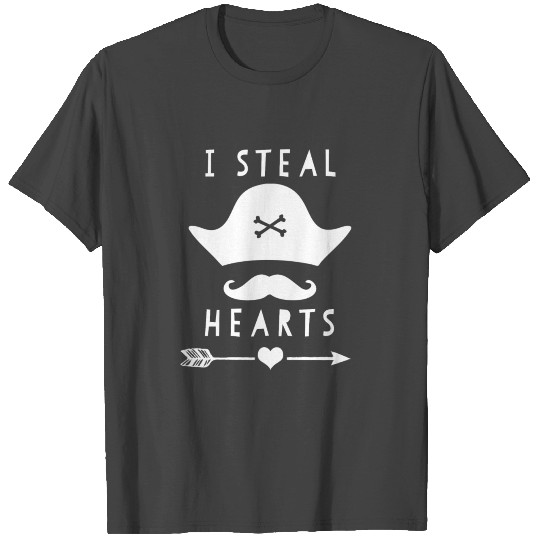 Funny I steal Hearts Valentine's Day Gift for kids T Shirts