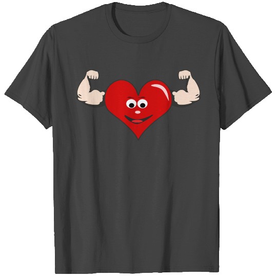 rotes herz red heart valentine valentinstag liebe1 T Shirts