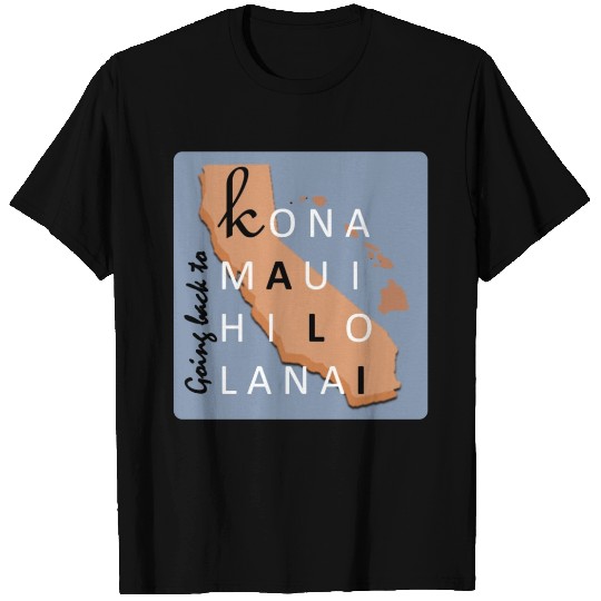 Going Back to Kali in peach T Shirts