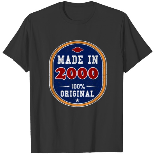 Made in 2000 - 100% Original T-shirt