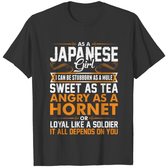 Japanese Girl Sweet As Tea T Shirts