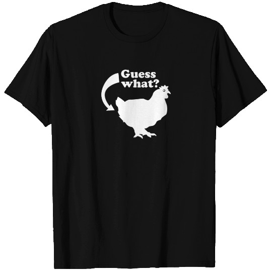 chicken butt Funny Animal T Shirts