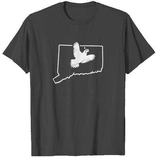 Quail Hunting Apparel Connecticut Hunting Birds T Shirts