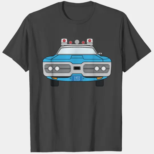 1970s Police Car T Shirts