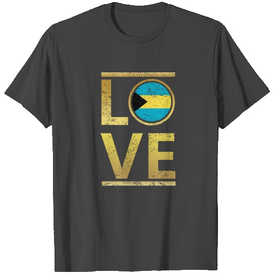 roots love home geschenk queen Bahamas T Shirts