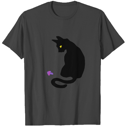 mushroom and cat / fungi / animal / mushroom T Shirts