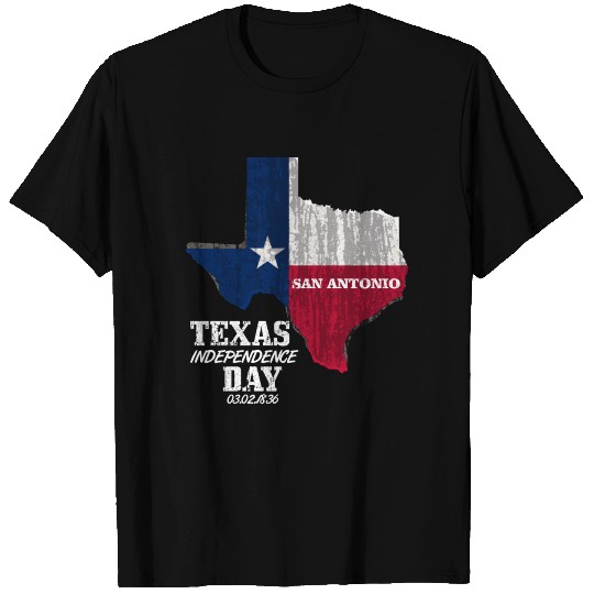 TEXAS INDEPENDENCE DAY 1836 SAN ANTONIO TX T Shirts