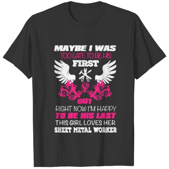 This Girl Loves Her Sheet Metal Worker T Shirts T Shirts