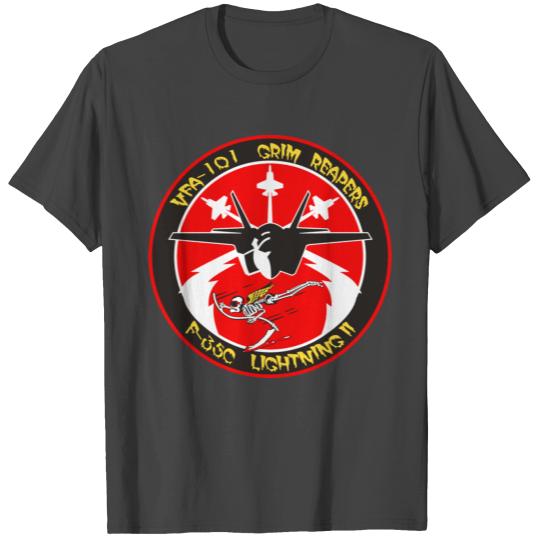 F-35 Lightning II VFA-101 Grim Reapers T Shirts