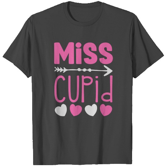 Miss Cupid funny Valentines Day T Shirts