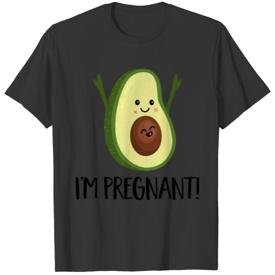 Avocado I'm pregnant-pregnancy-baby shower gift T-shirt