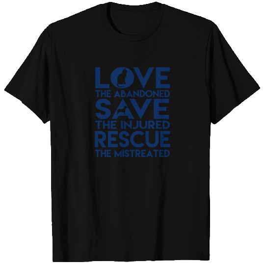 Dog Rescue T Shirts Animal Cat Rescue