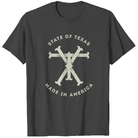 TX Texas Monogram T Shirts