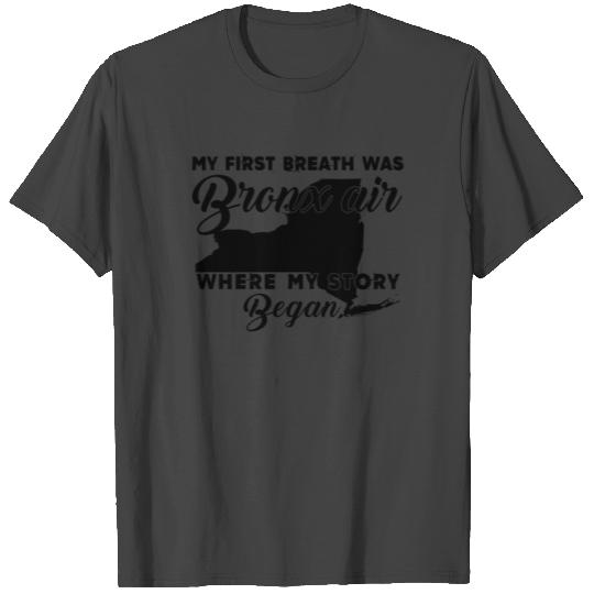 Bronx Air Where My Story Began Mug T Shirts