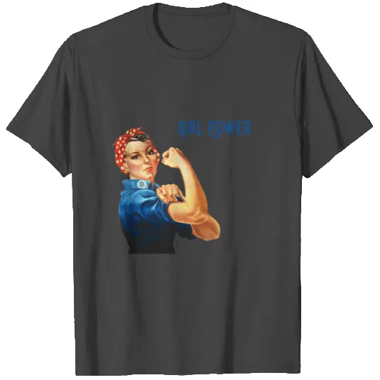 GirlPower woman contest equal rights present T Shirts