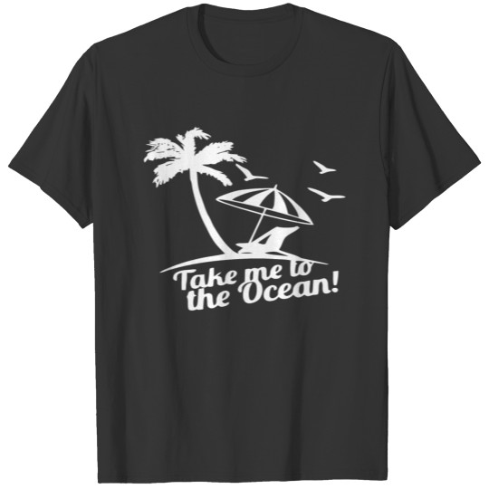 Take Me To The Ocean Logo T-shirt