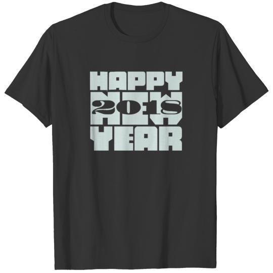 New Happy New Year 2018 T-shirt