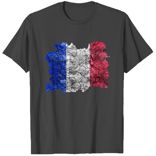 France Vintage Flag T Shirts