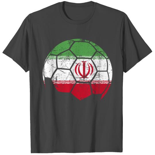 Iran Soccer Football Ball T Shirts