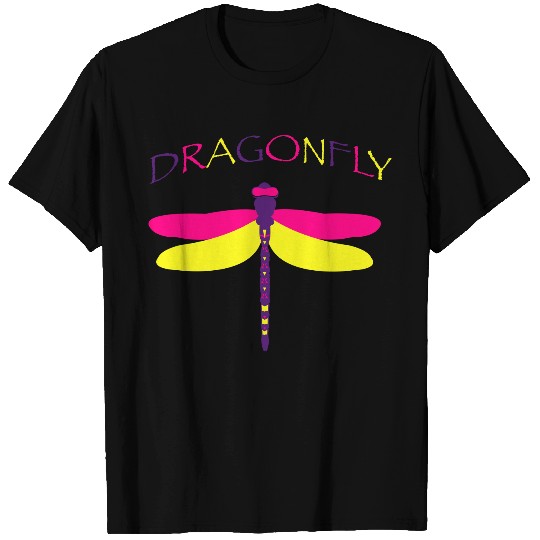 Colorful Dragonfly T Shirts