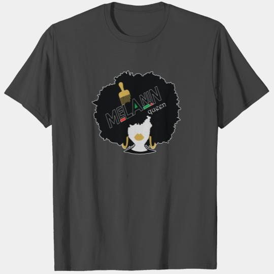 Melanin Queen - NATURAL HAIR AFO T Shirts