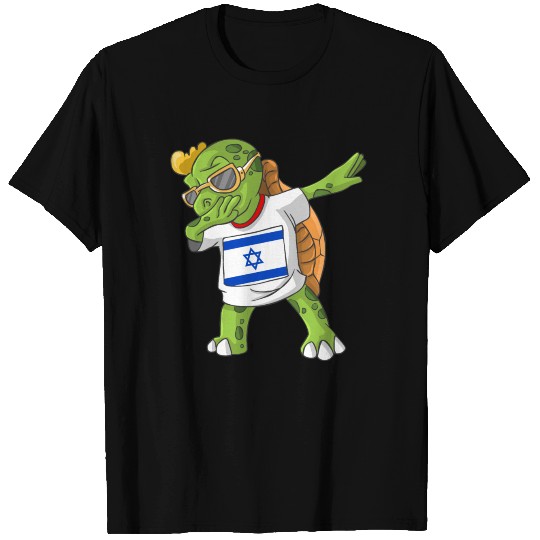 Israel Dabbing Turtle T Shirts