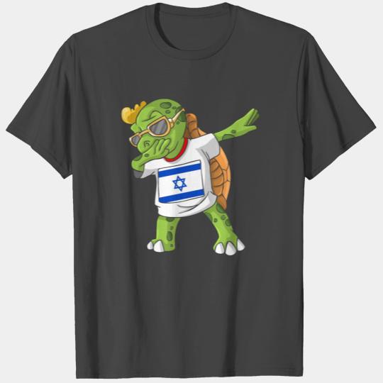 Israel Dabbing Turtle T Shirts