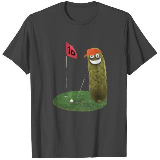 Golf Putting Pickle T Shirts