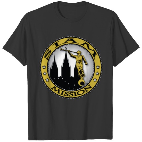 Siam Mission - LDS Mission Classic Seal Gold T Shirts