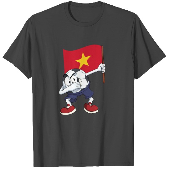 Vietnam Dabbing Soccer Ball T Shirts