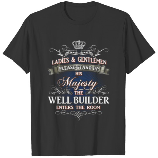 Shirts for Men, Job Shirt Well Builder T-shirt