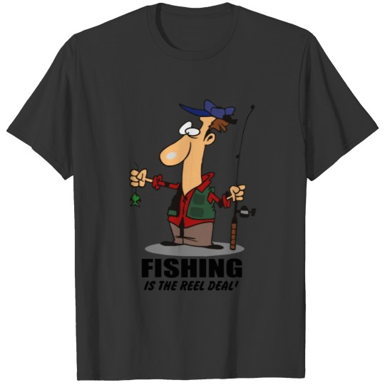 JOKE FISHING Funny Fishing T-shirt