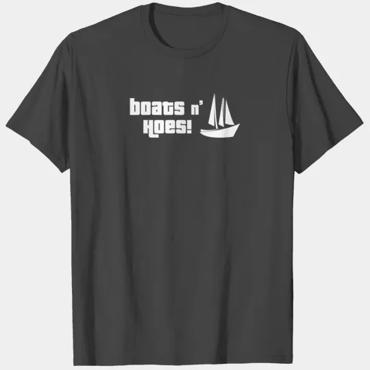 New Design Boats N Hoes Large Best Seller T Shirts