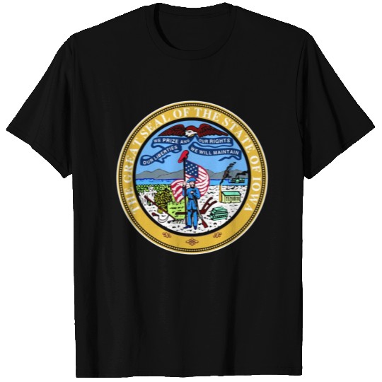 Iowa Official State Seal T Shirts