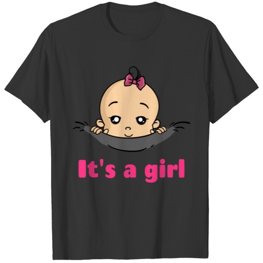 It's A Girl Pregnancy Pregnant Birth T-shirt