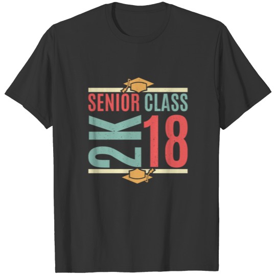 Senior Class 2K18 Retro T-shirt