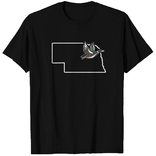 Duck Hunting Nebraska Teal Hunting Waterfowl T Shirts