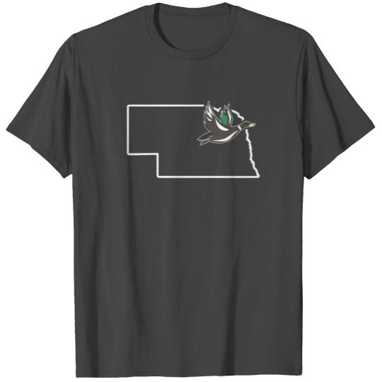 Duck Hunting Nebraska Teal Hunting Waterfowl T Shirts