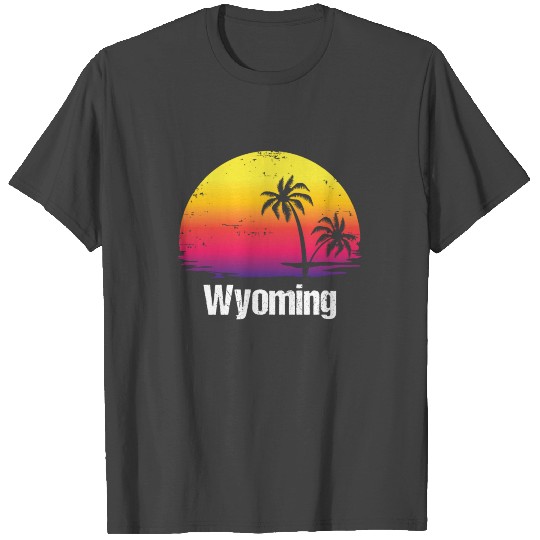 Summer Vacation Wyoming T Shirts