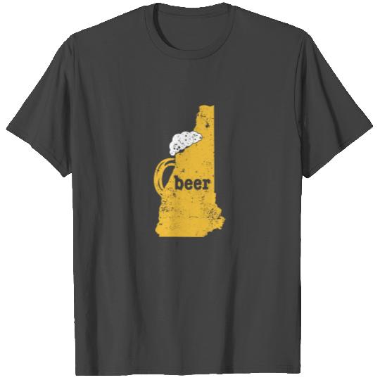 Home Brew Beer Funny New Hampshire Funny Beer Apparel T Shirts